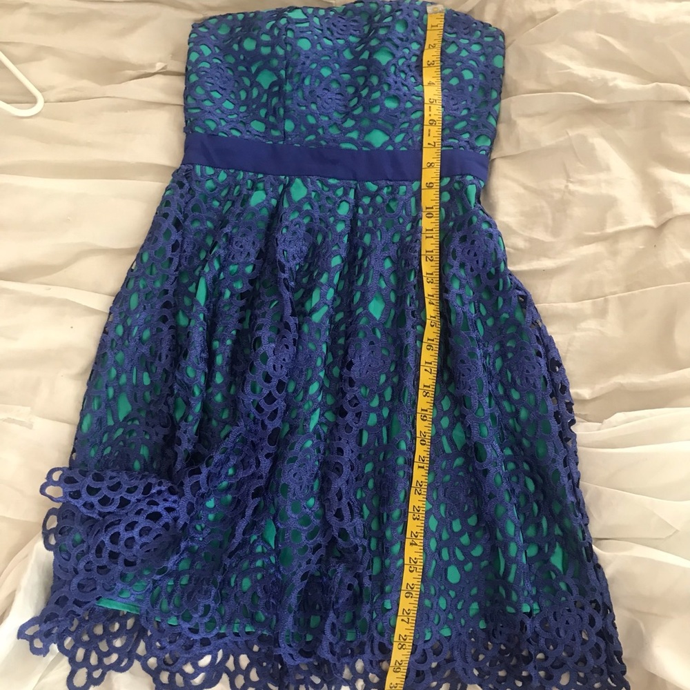 ModCloth “Keept it Reef” Dress in Cerulean - Picture 4 of 12